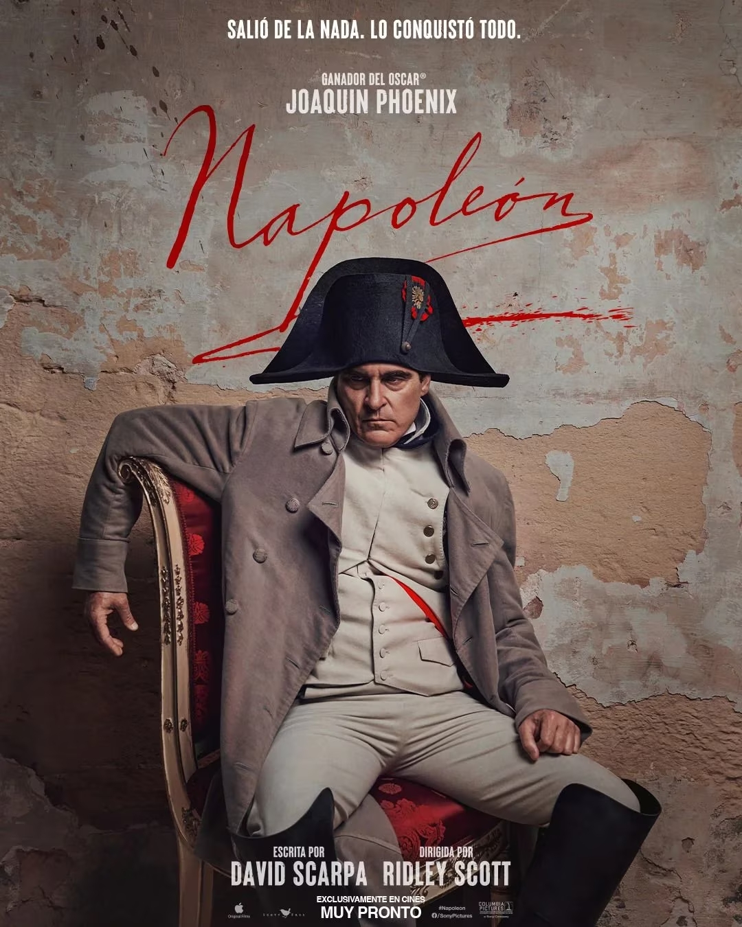 De Joker a Napoleón: mira el trailer del próximo film de Joaquin Phoenix